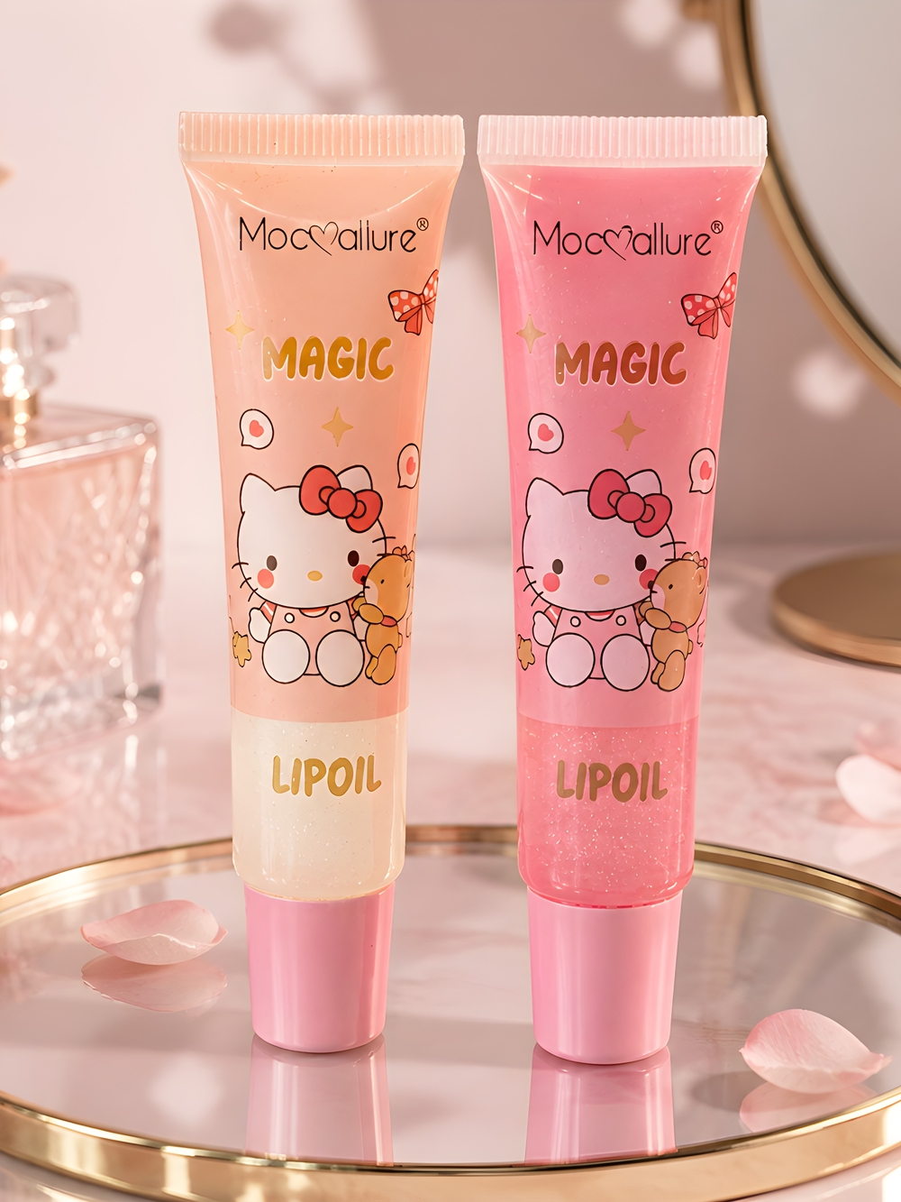 Hello Kitty Magic Lip Oil Set Of 2